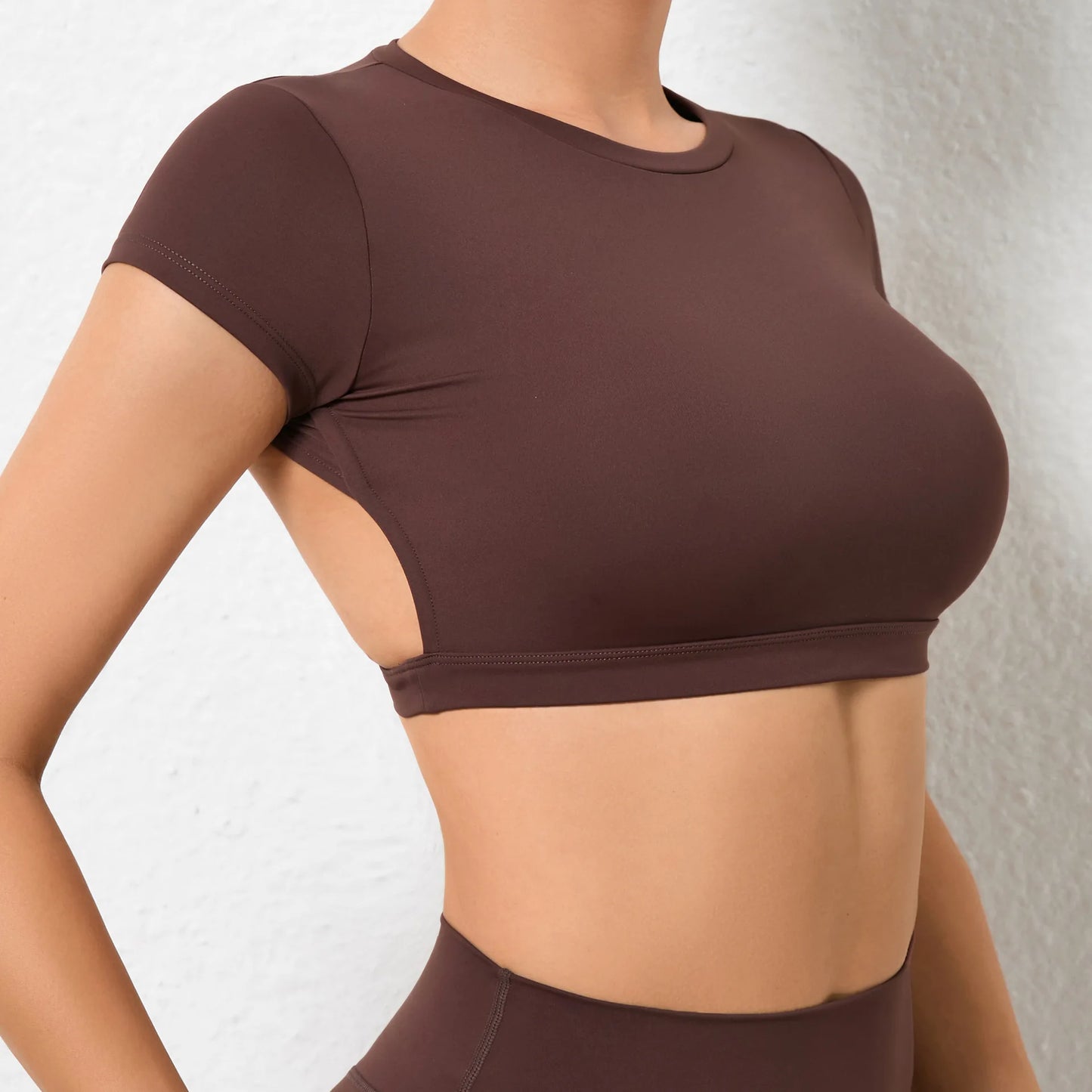 Backless Yoga Crop Top