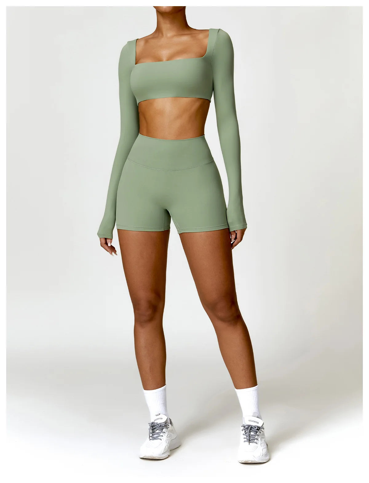 Casual Quick Dry Sports Crop Top