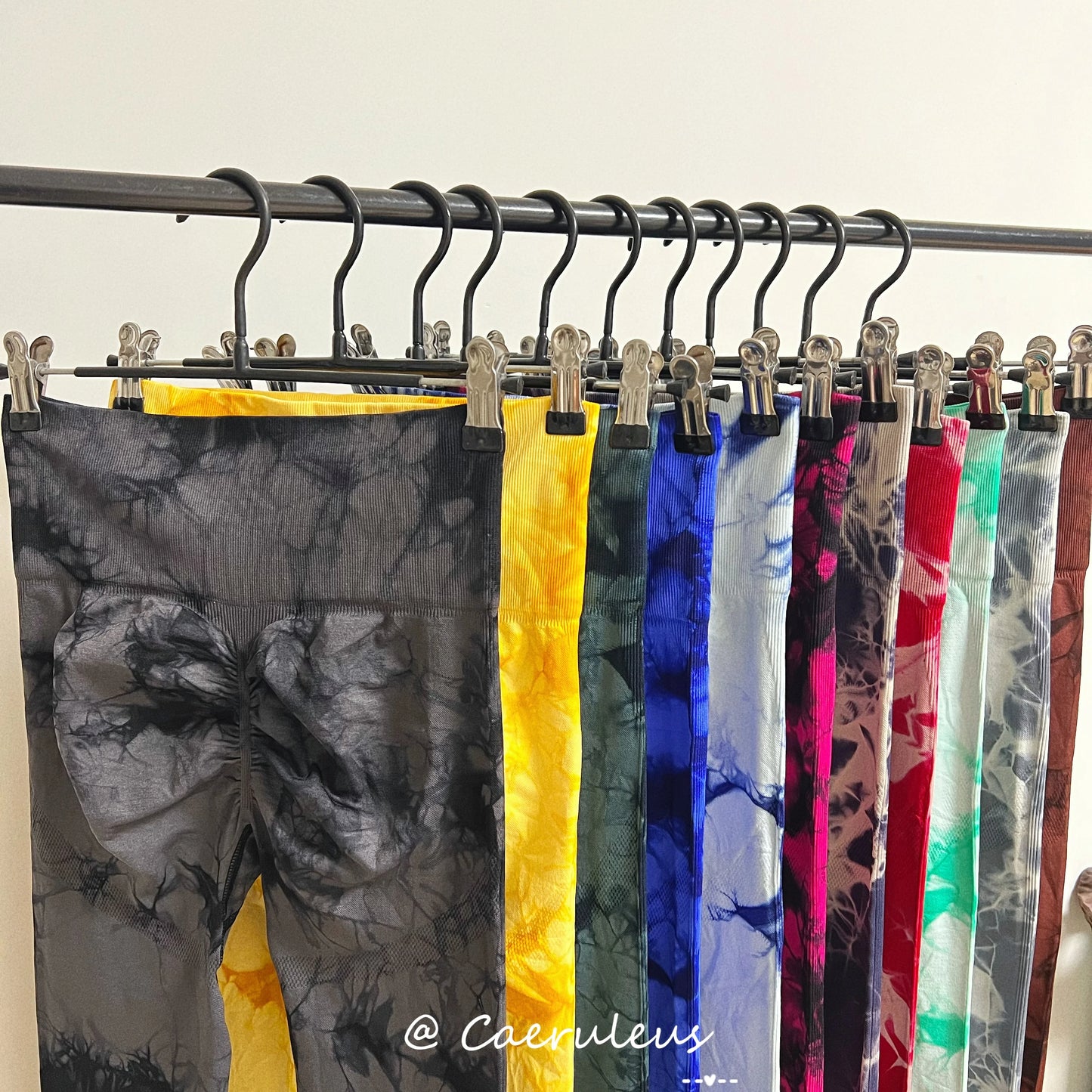 23 Colours Tie Dye Seamless Leggings Push Up