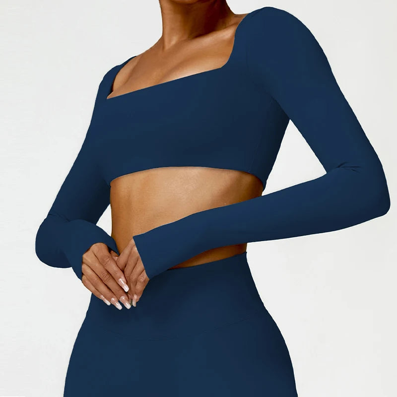 Casual Quick Dry Sports Crop Top
