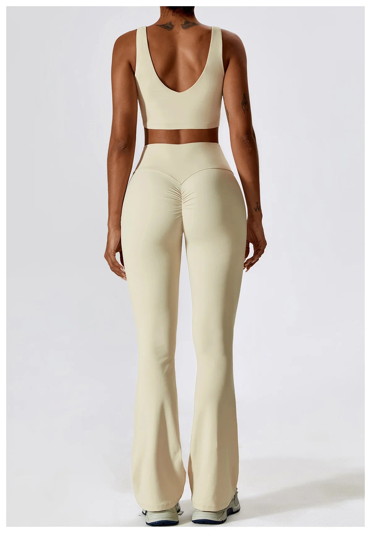 2 Pieces Women Tracksuit Yoga Set