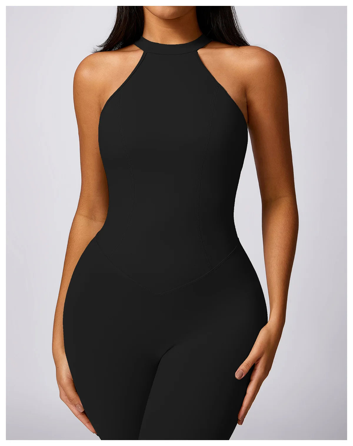 Romper Backless Set Workout Jumpsuit Fitness Bodysuit