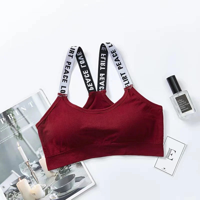 Peace Love Flirt Bra