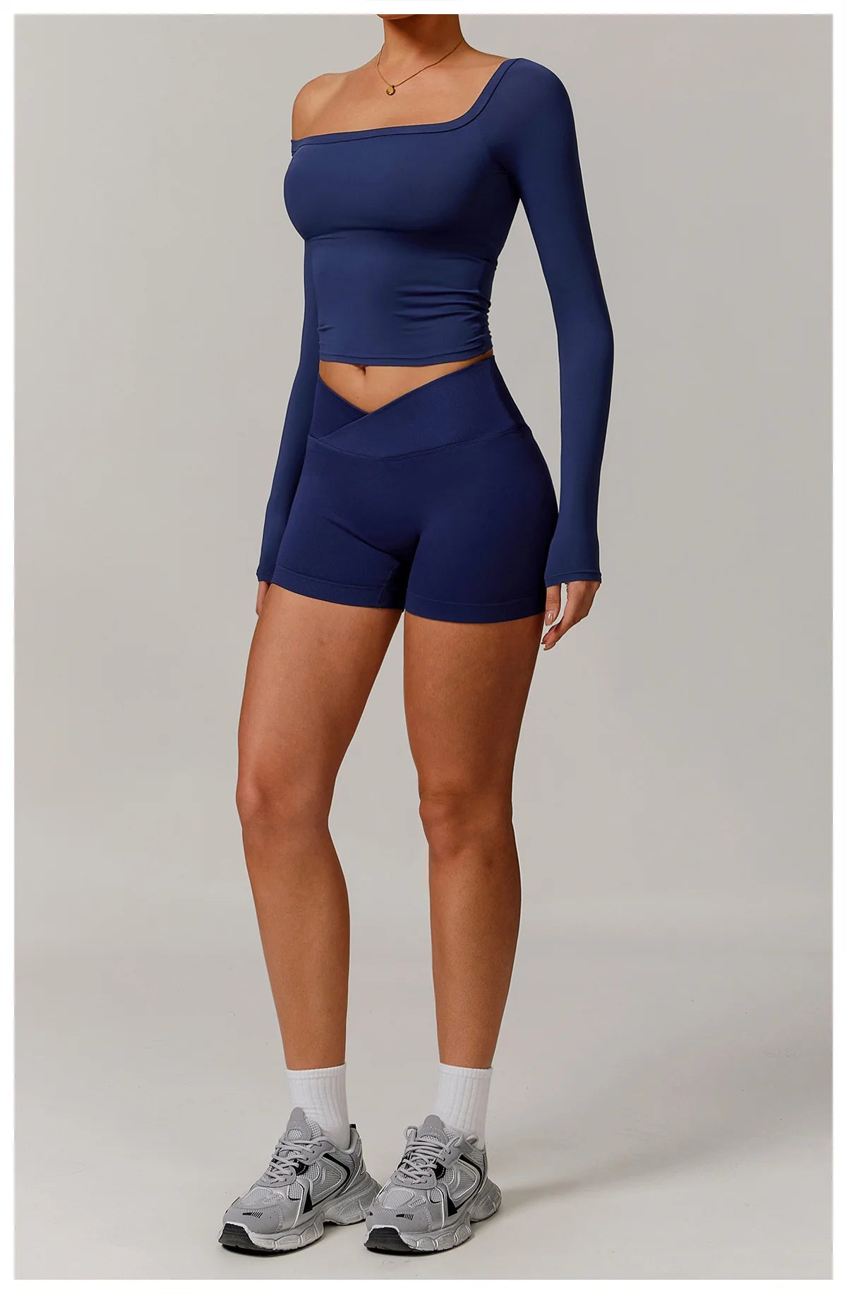 2 Pieces Yoga Suit Sports Set Women Athletic Wear Gym