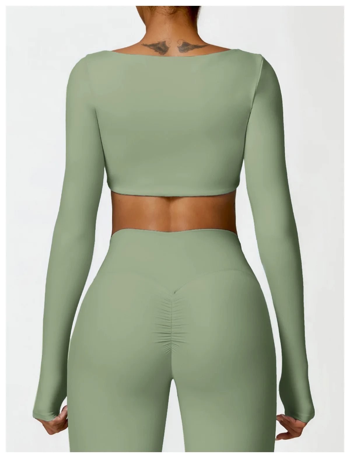 Casual Quick Dry Sports Crop Top