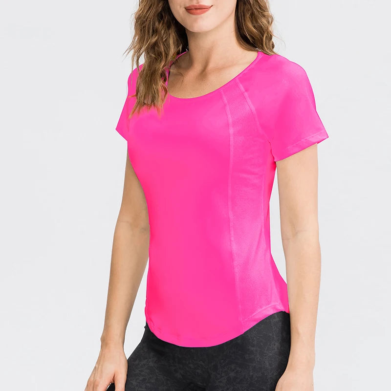 Women Yoga Tops Breathable Sport Fitness