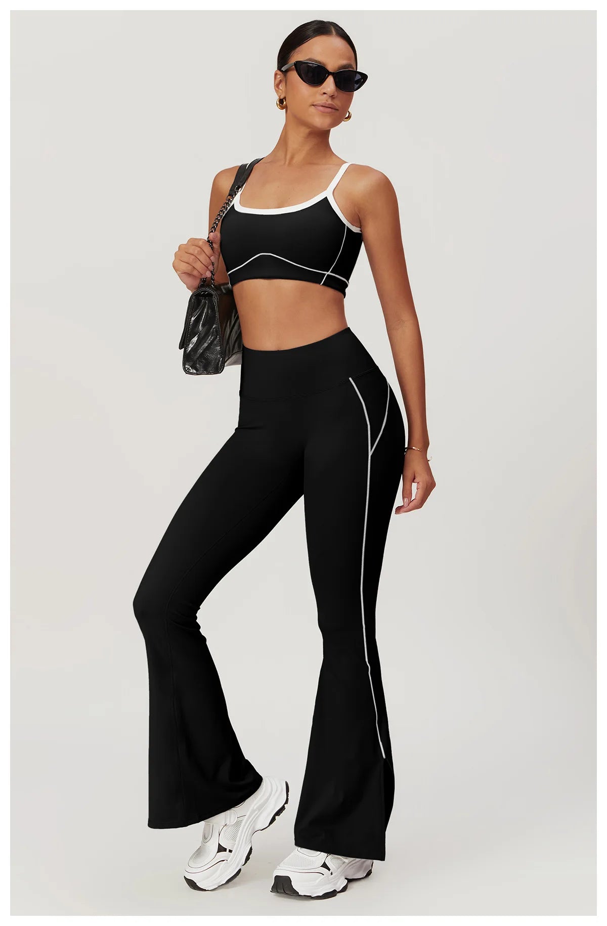 2PCS Yoga Set Women Clothes Workout Set Sportswear Gym Clothing