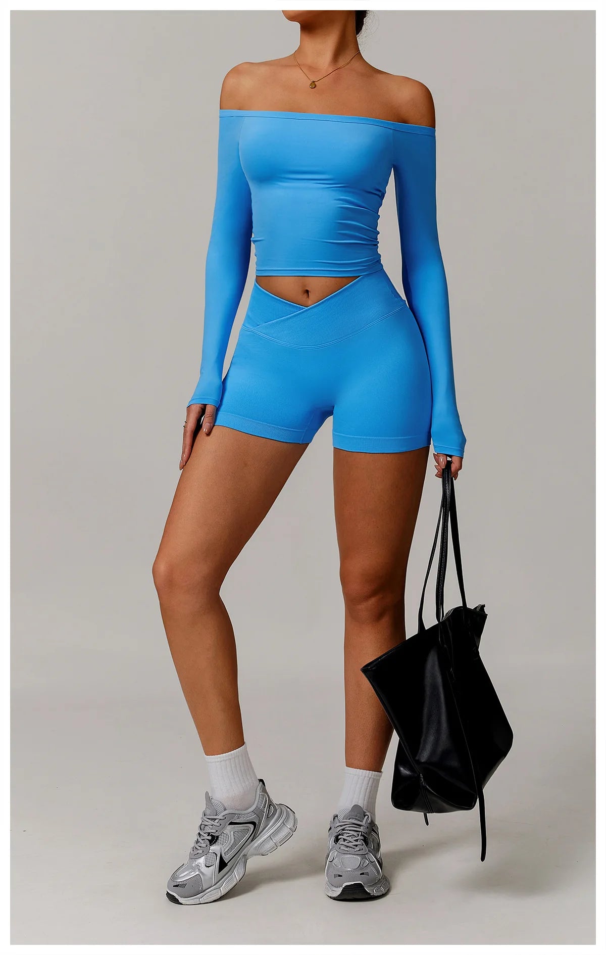 2 Pieces Yoga Suit Sports Set Women Athletic Wear Gym