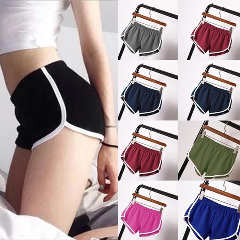Summer Exercise Gym Shorts Women Yoga Shorts Professional Sports Running Black Workout Black Training Shorts