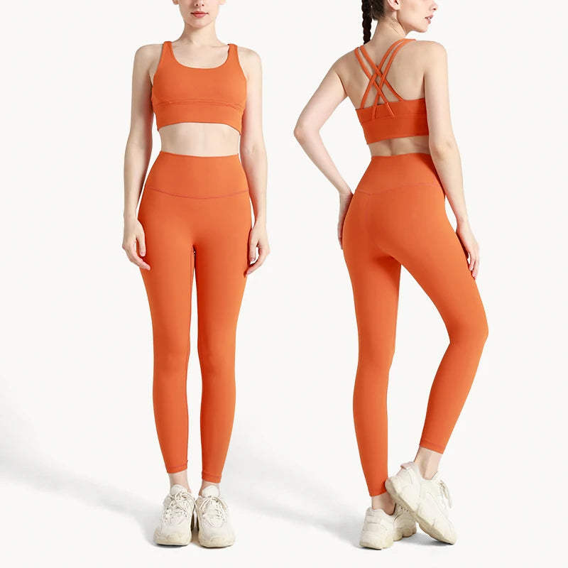2 Piece Yoga Clothes Women's Tracksuit