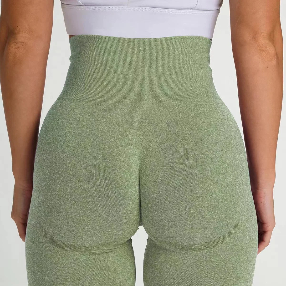 Peach Buttocks Fitness Leggings Women's Gym Sports Tight Running Shorts Hip Three-point Pants High Waist Seamless Yoga Shorts