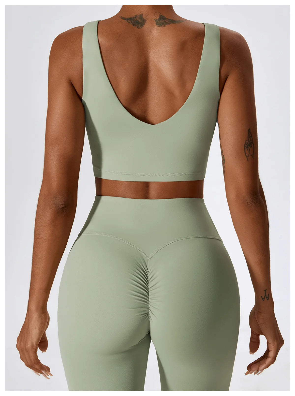 Gym Yoga Suit 2PCS Tight Fitting