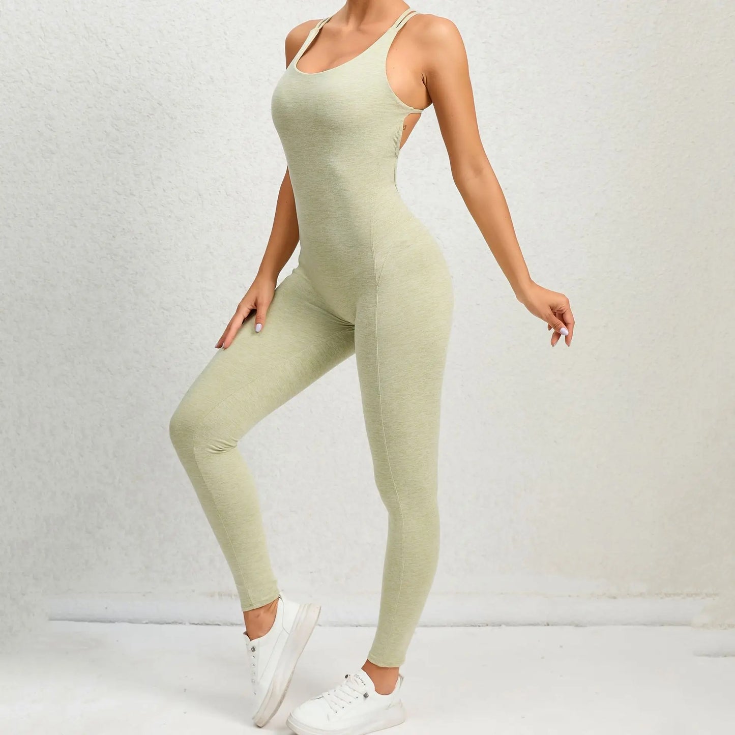 Jumpsuit Women Clothes Fitness Sporty