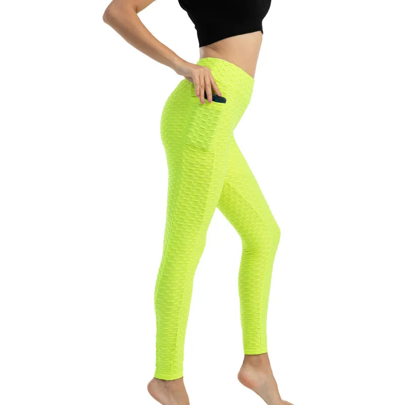 Bubble Pants Stretchy Slim Leggings