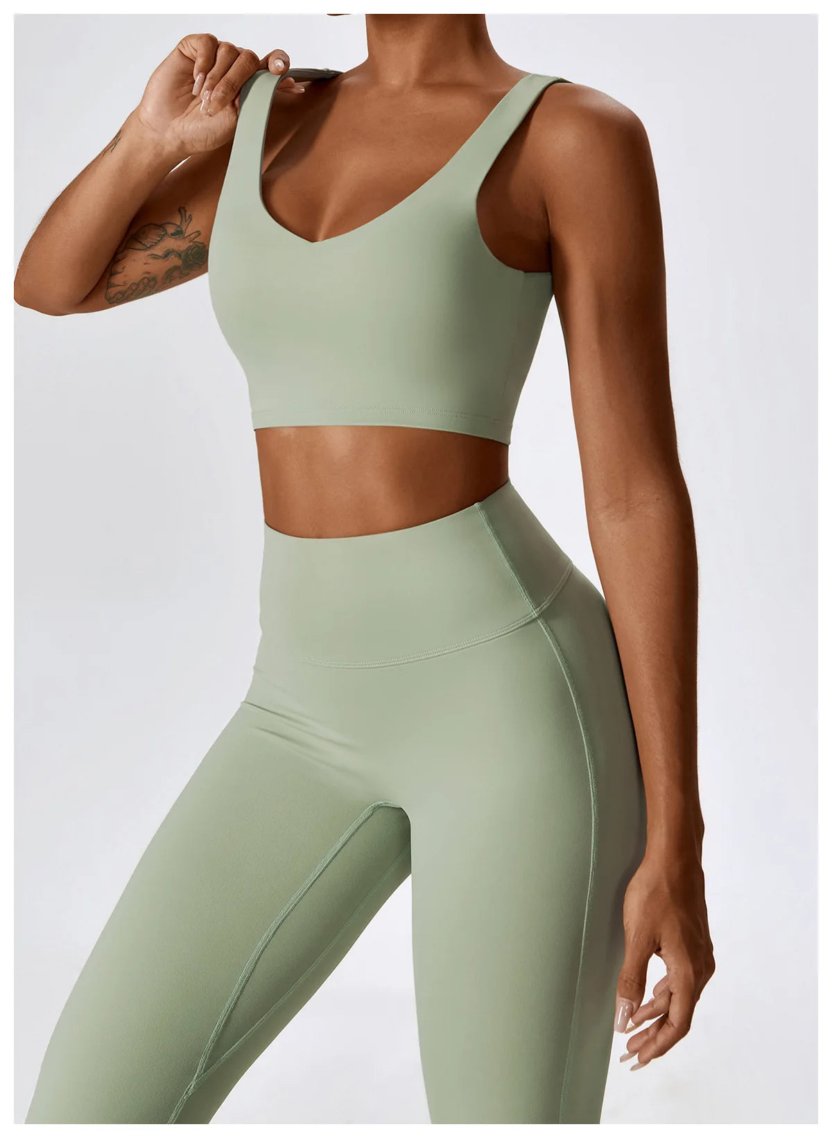 Gym Yoga Suit 2PCS Tight Fitting