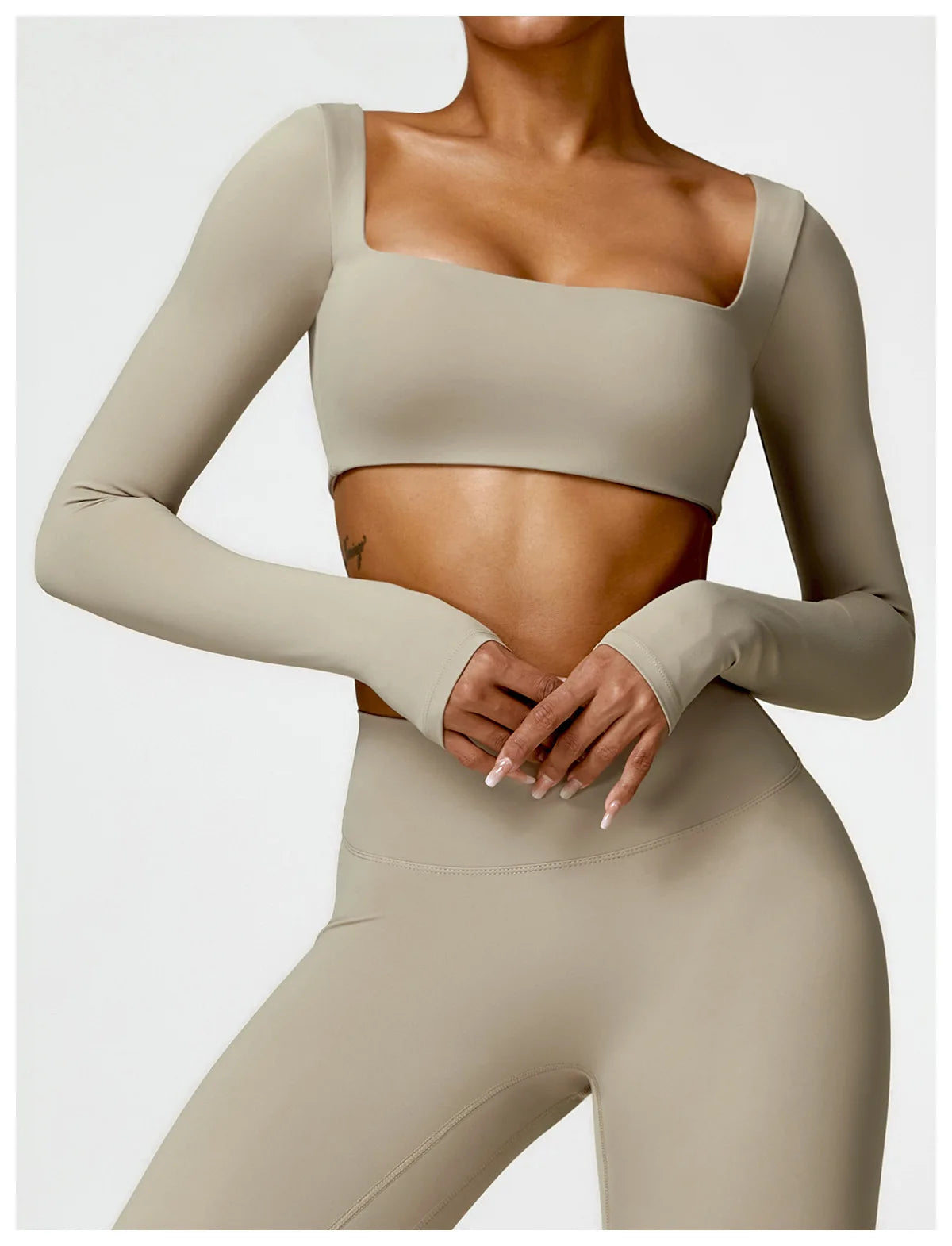 Casual Quick Dry Sports Crop Top