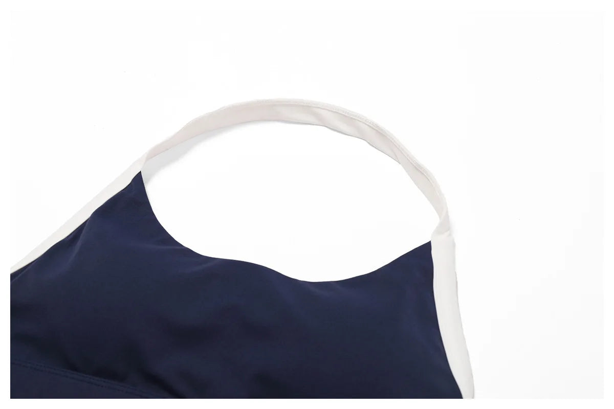 2Pcs Gym Set Women Workout Backless Yoga Suit
