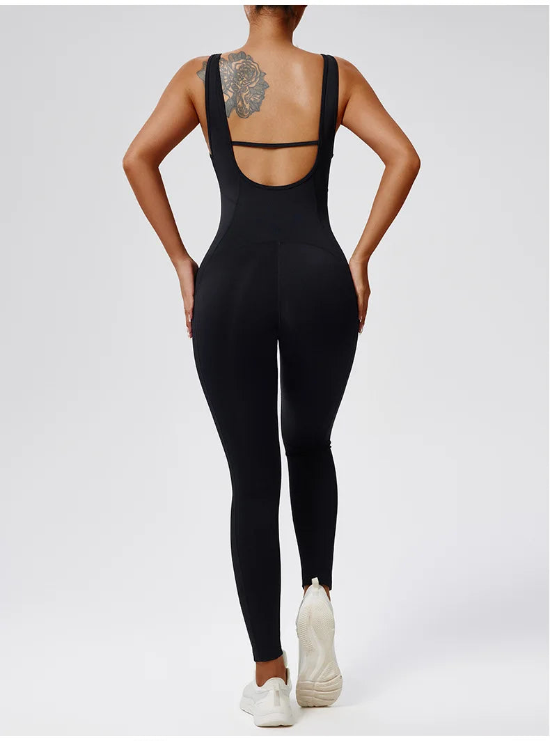 One Piece Sportswear Workout Tracksuit Activewear