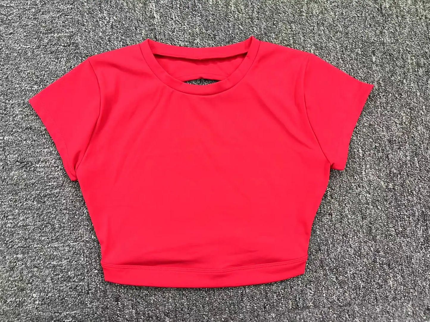 Backless Yoga Crop Top