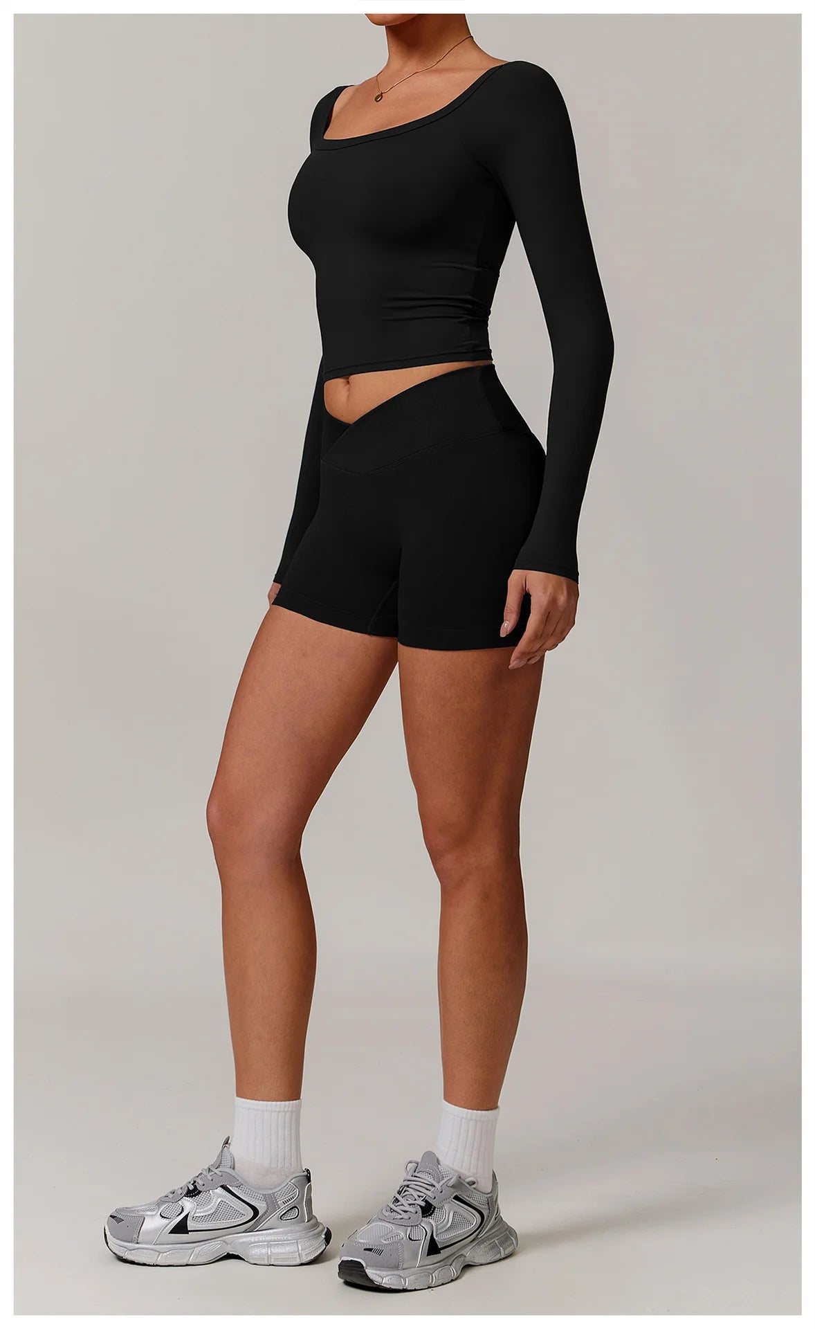 2 Pieces Yoga Suit Sports Set Women Athletic Wear Gym