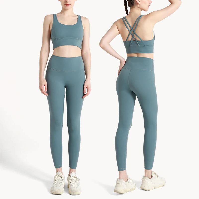 2 Piece Yoga Clothes Women's Tracksuit