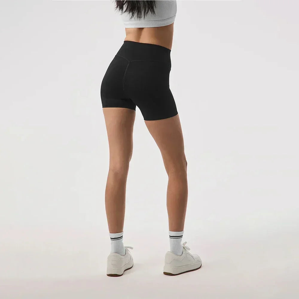 AL Seamless Yoga Shorts 5" Airlift Energy Short Hip Lift Tight Appear Thin Yoga Shorts Fitness Cycling Pants Gym for Women