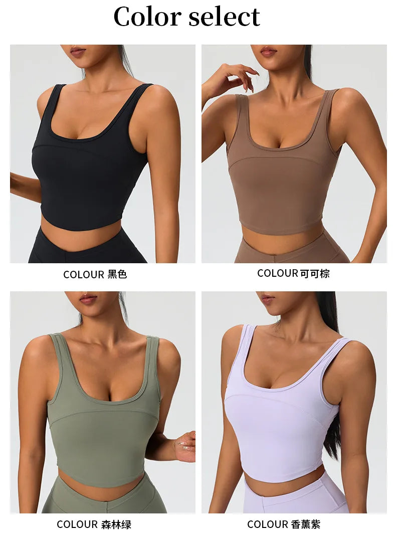 2 Pieces Women's High Quality Soften Yoga Set Sports Suit Gym Set