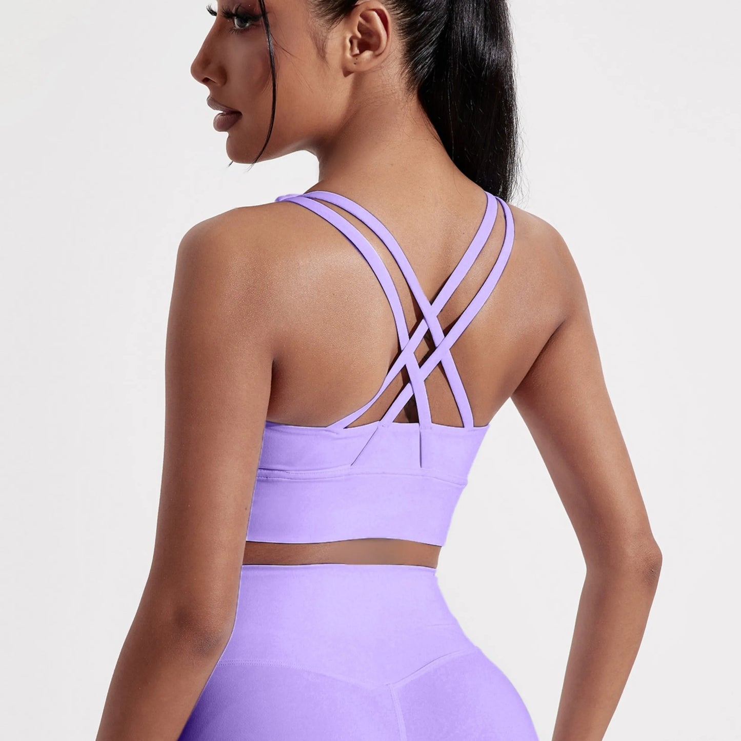 Cross back Fitness sport Bra
