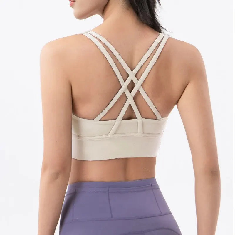 Criss Cross Fitness Bra