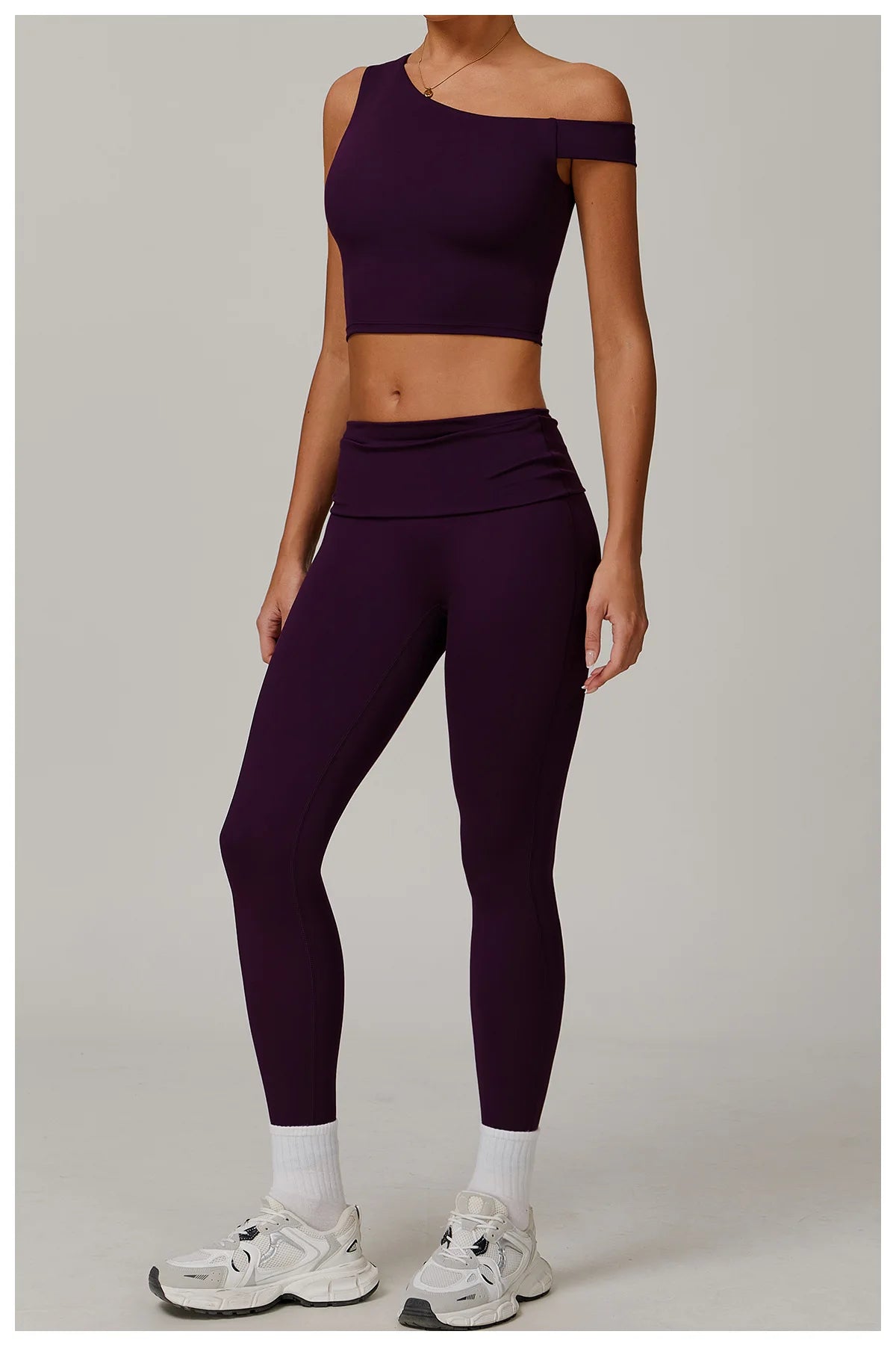 2 Piece Fitness Sportswear Gym Tracksuit High Waist Leggings