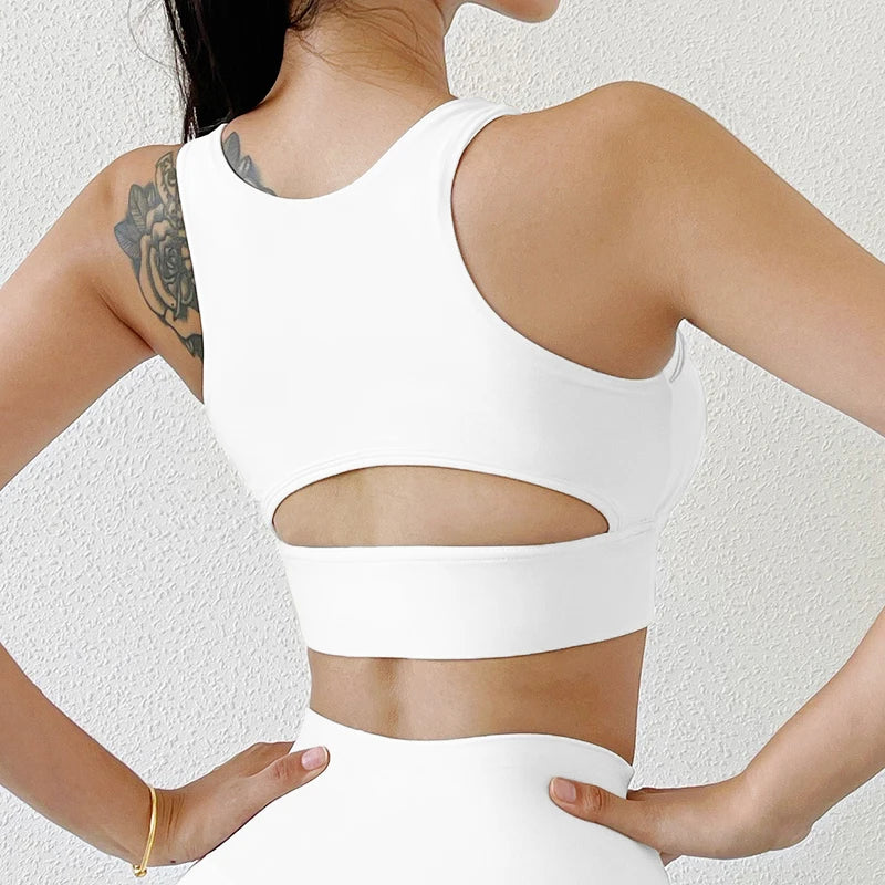 Tight Elastic Breathable Gym Bra