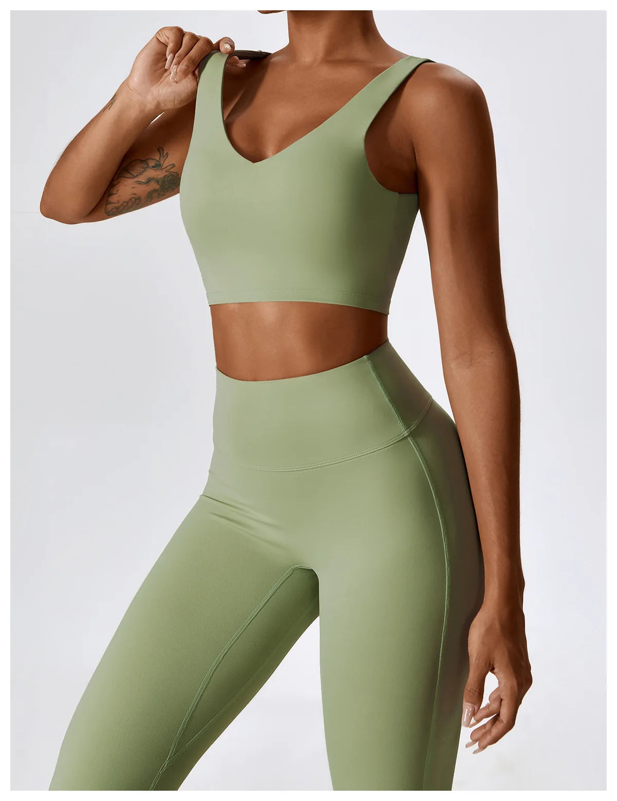 2 Pieces Women Tracksuit Yoga Set