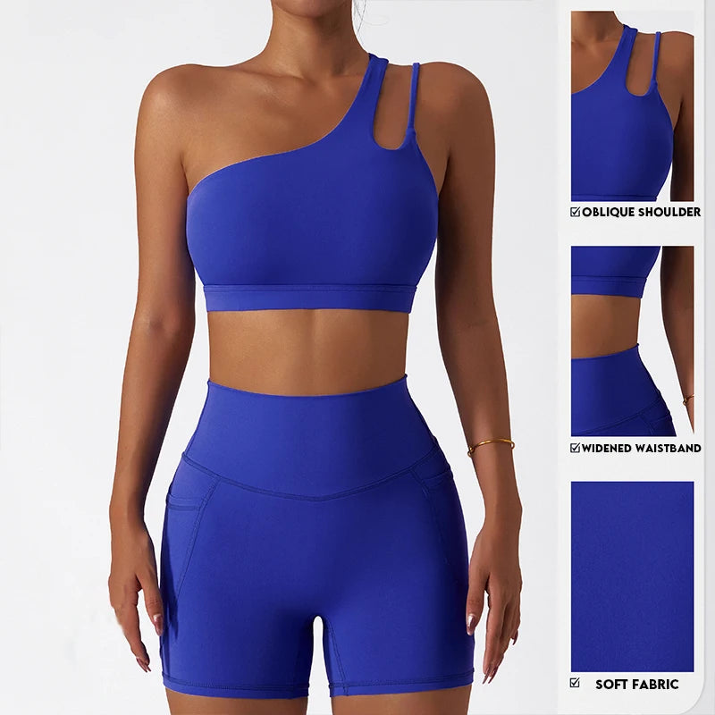 Single Strap Yoga Bra