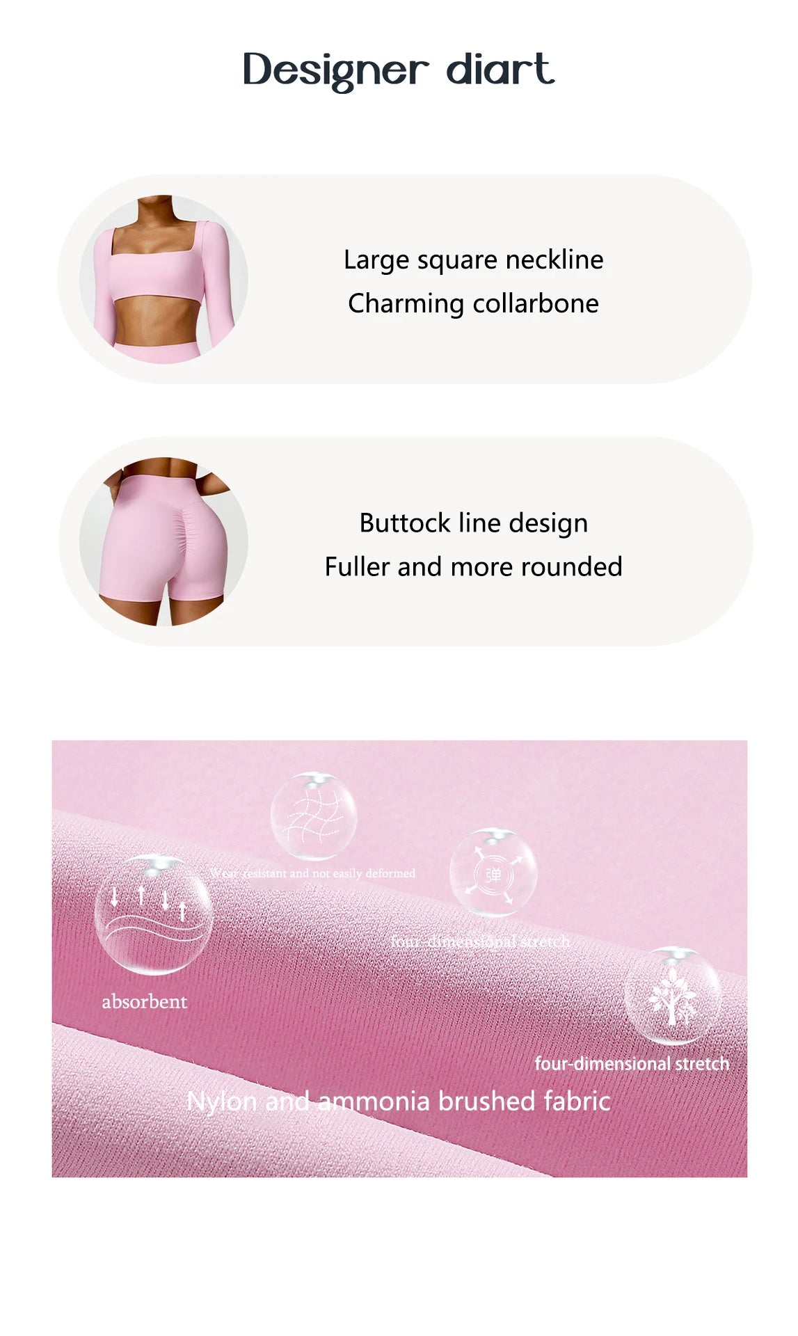 2PCS Yoga Suit Sports Set