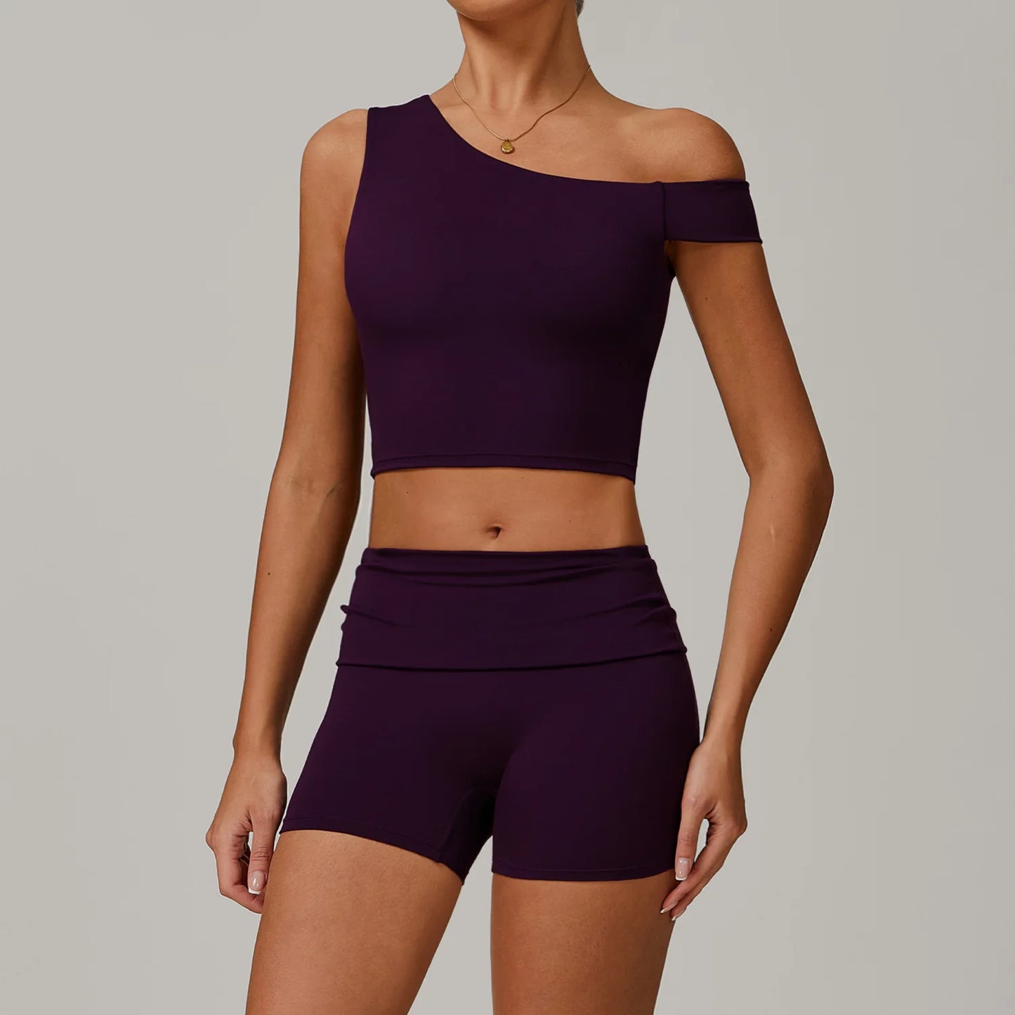 2 Piece Fitness Sportswear Gym Tracksuit High Waist Leggings