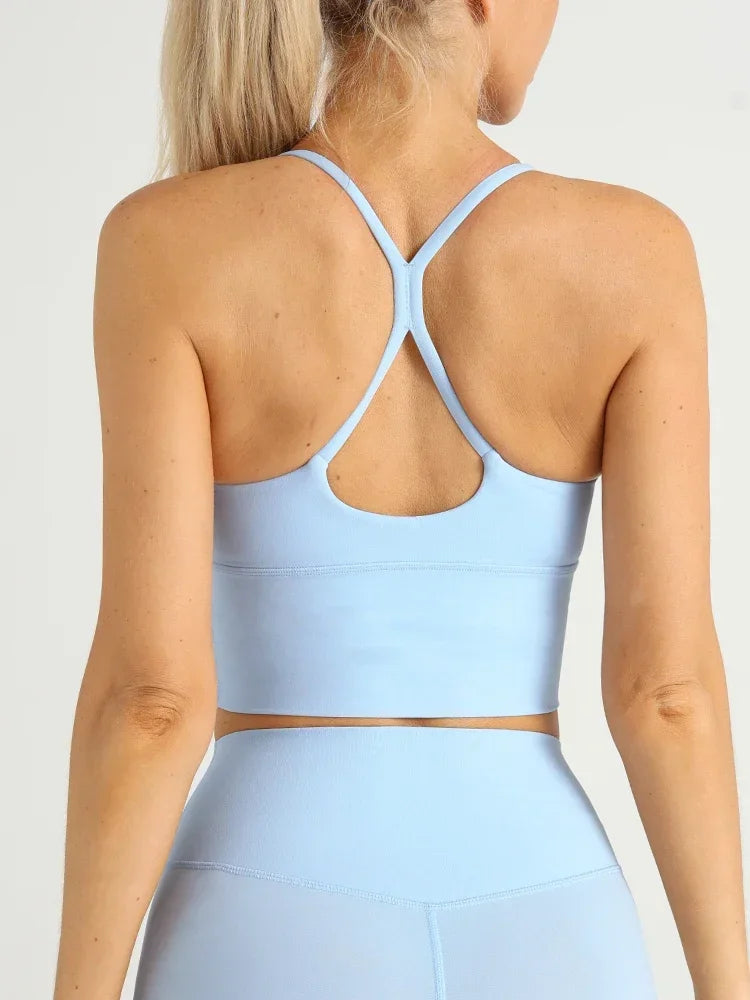 Cross Back Y Shape Sports Bra