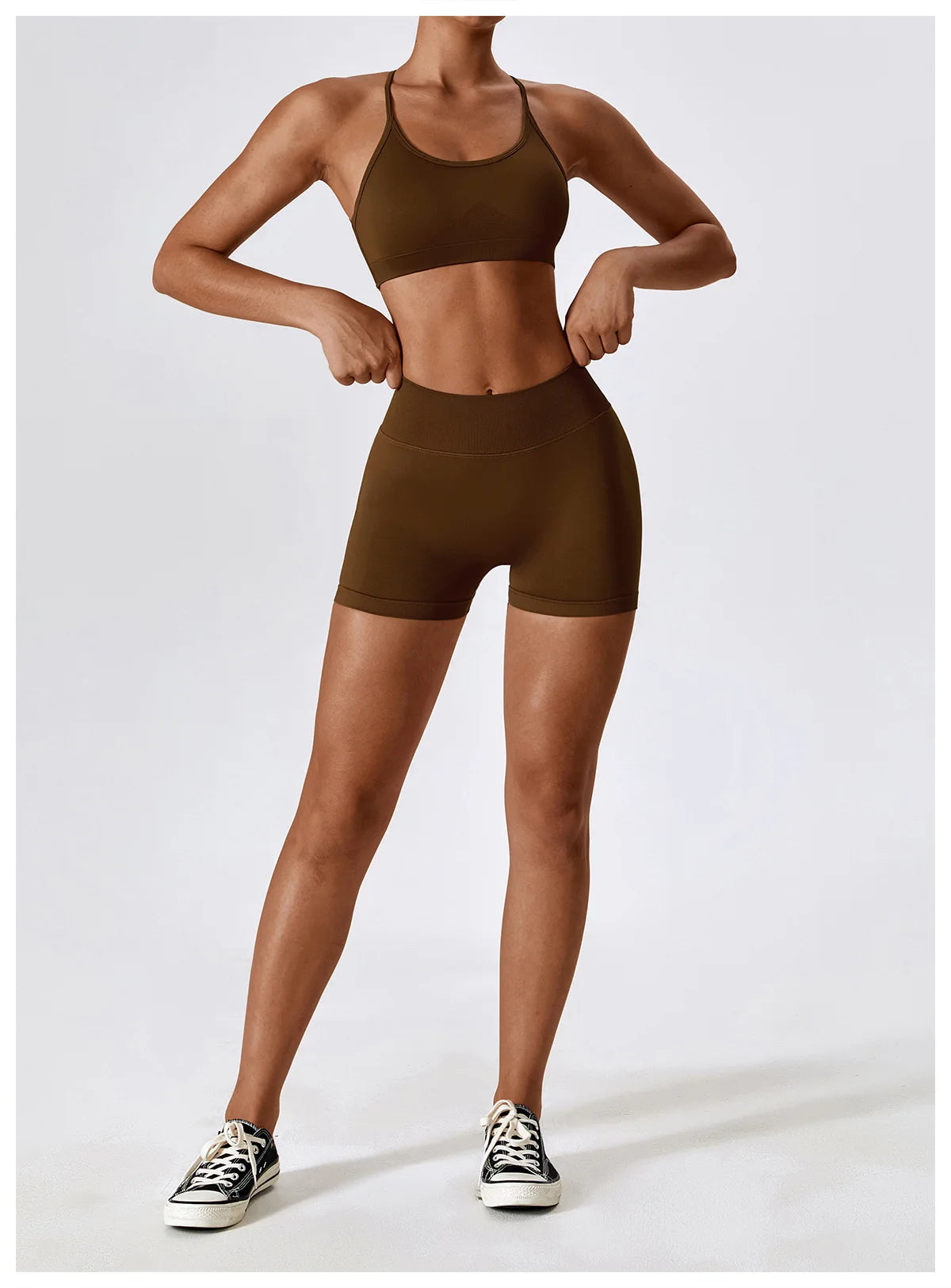 Seamless Yoga Set Gym Suit