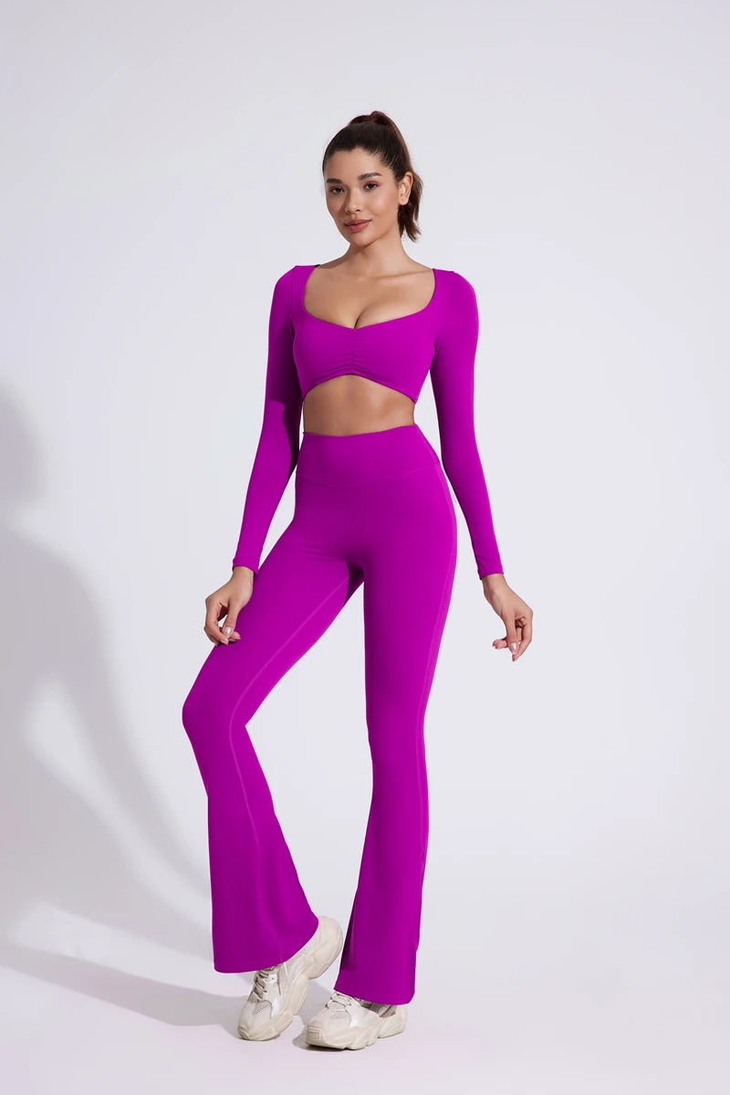Long Sleeve Crop Top