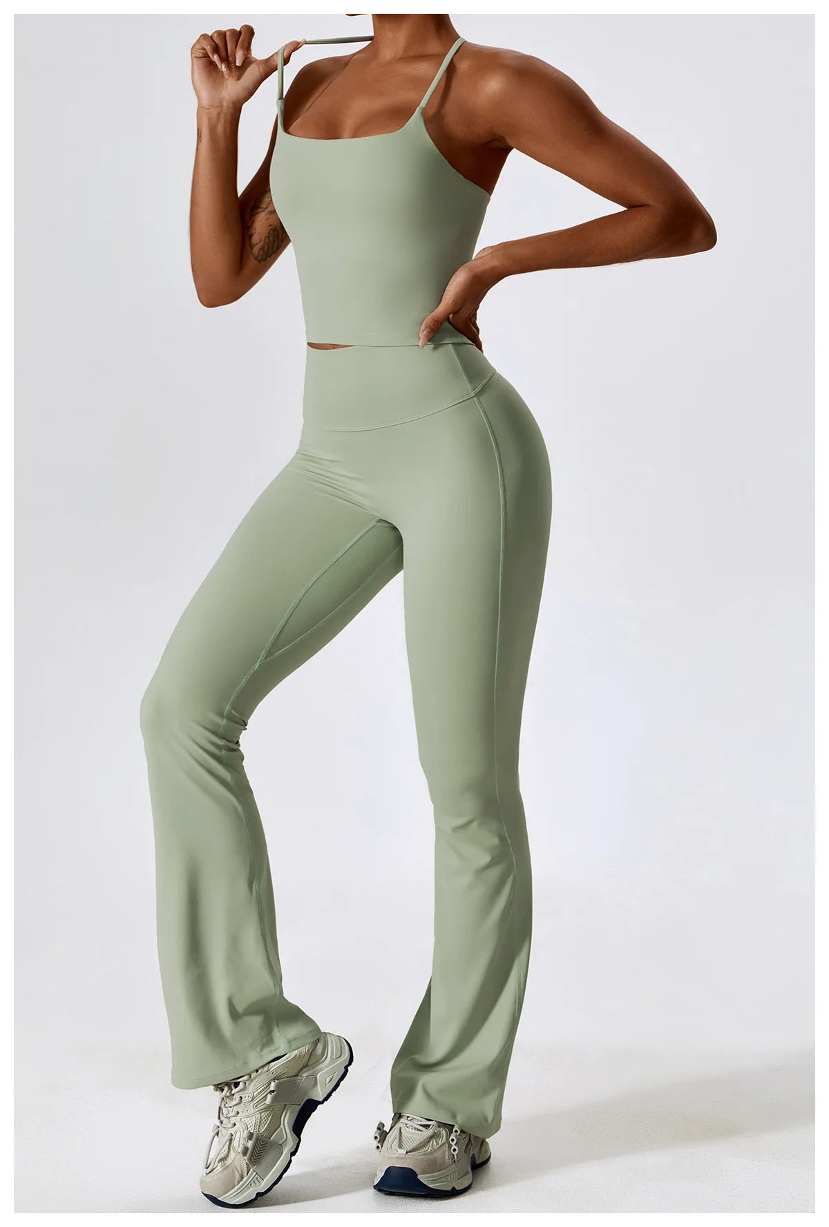 Gym Yoga Suit 2PCS Tight Fitting
