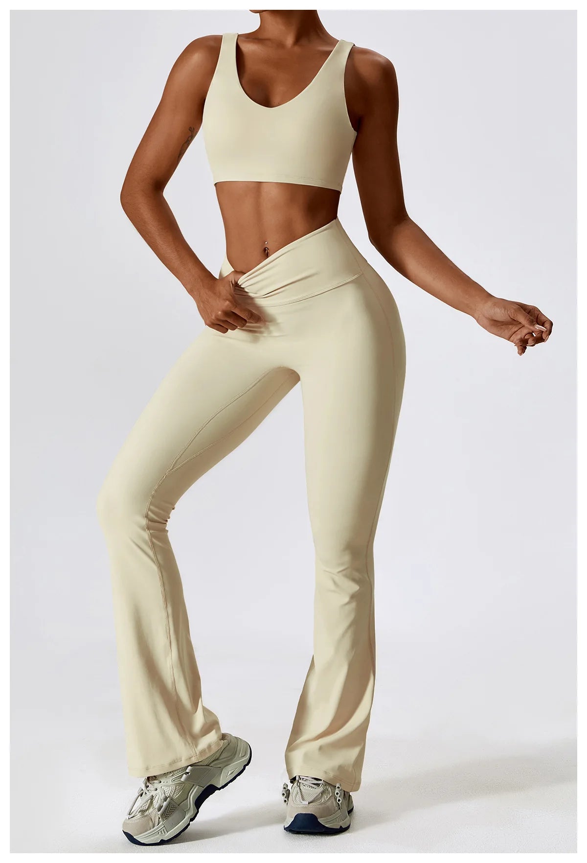 Yoga Set 2PCS Seamless Women Sportswear Workout Clothes Athletic Wear