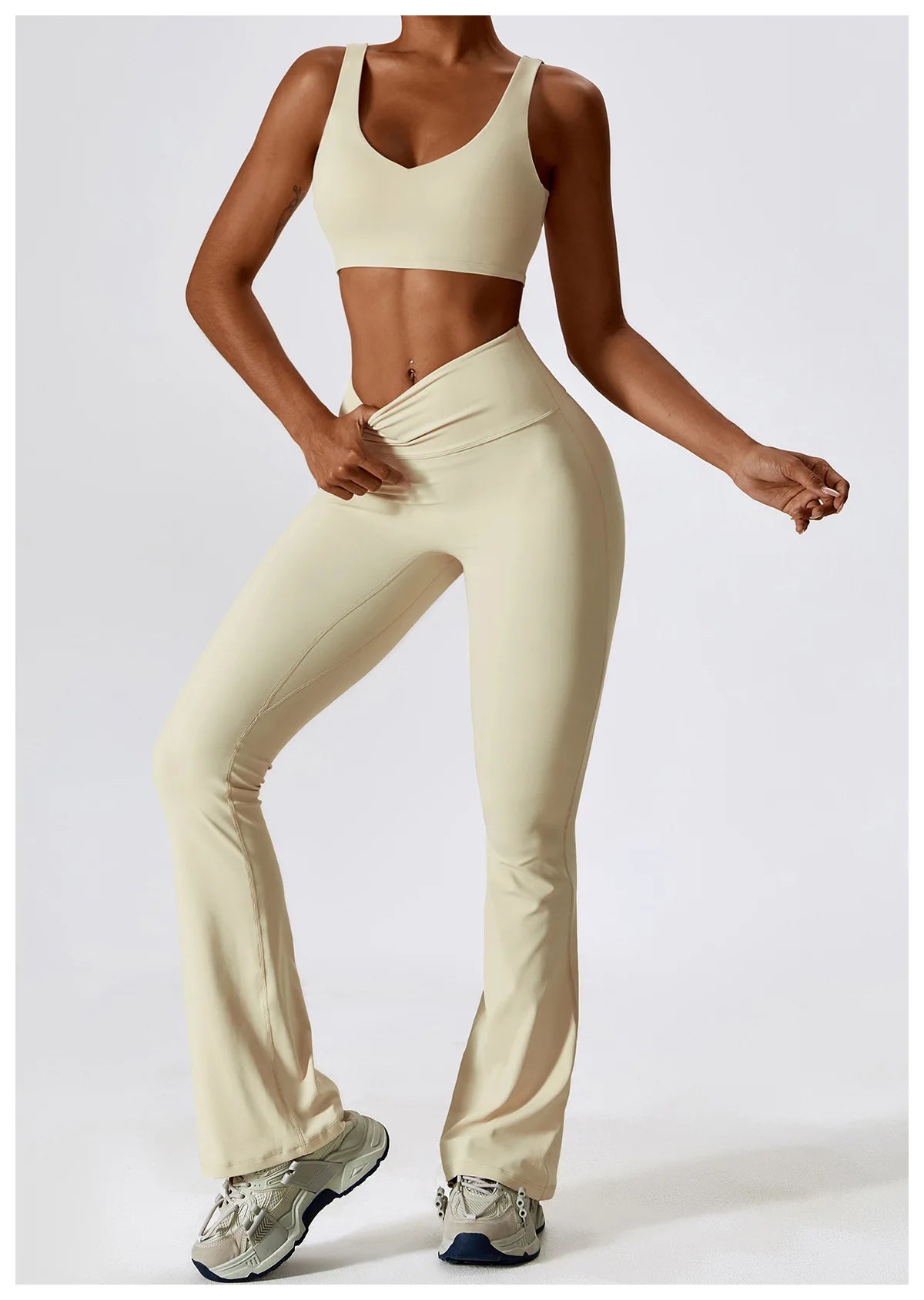 Gym Yoga Suit 2PCS Tight Fitting