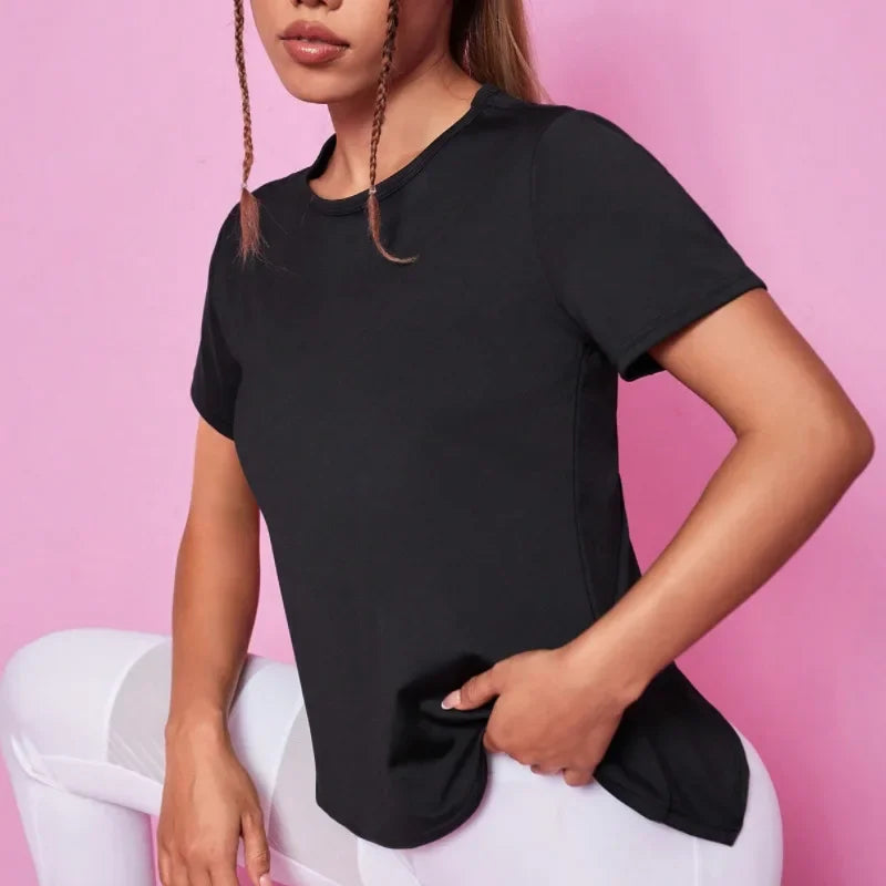 Seamless Yoga T-Shirt