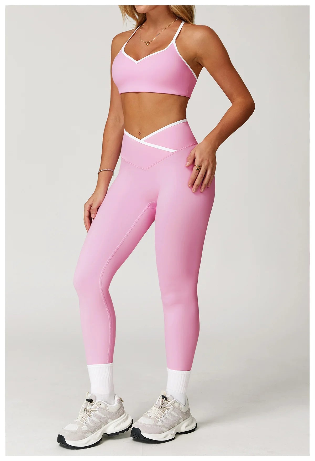 Yoga Set 2 Pieces Workout Tracksuit Sportswear