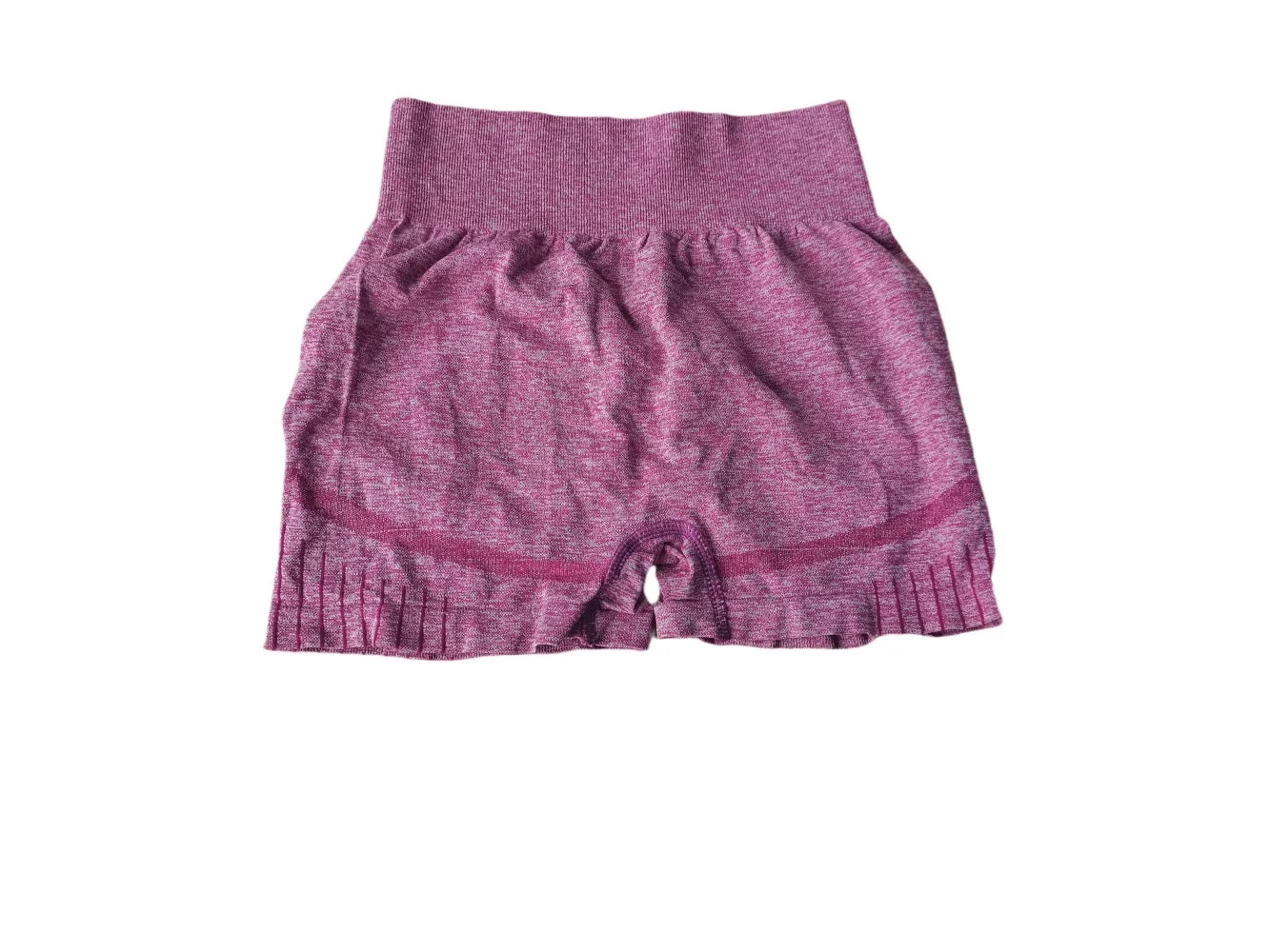 Women solid color sports shorts High Waist hip lift elastic running gym yoga shorts Breathable quick dry fitness yoga leggings