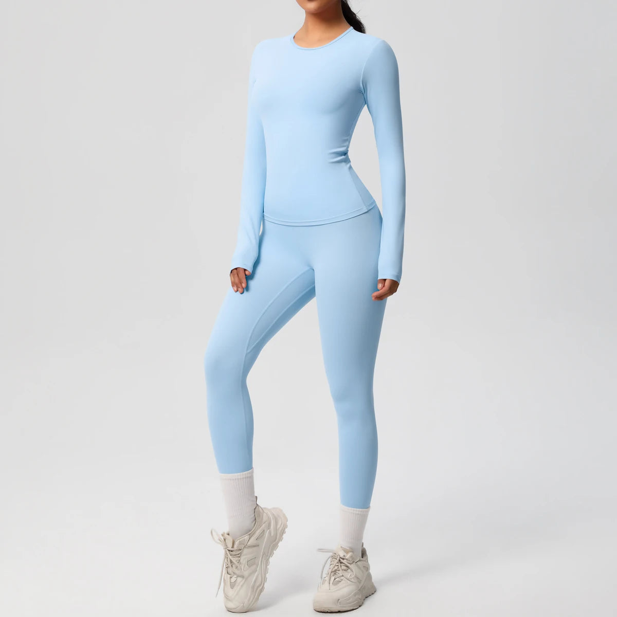 Quick-Drying Gym Leggings Set Workout Dry Fit