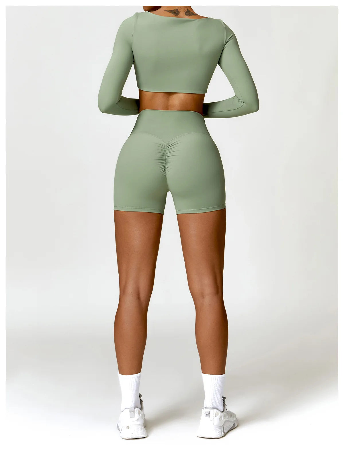 Casual Quick Dry Sports Crop Top