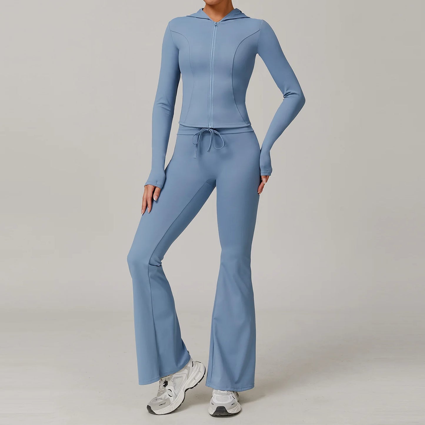 Yoga Suit 2PCS Sportswear Gym Sports Set Women Tracksuit Running