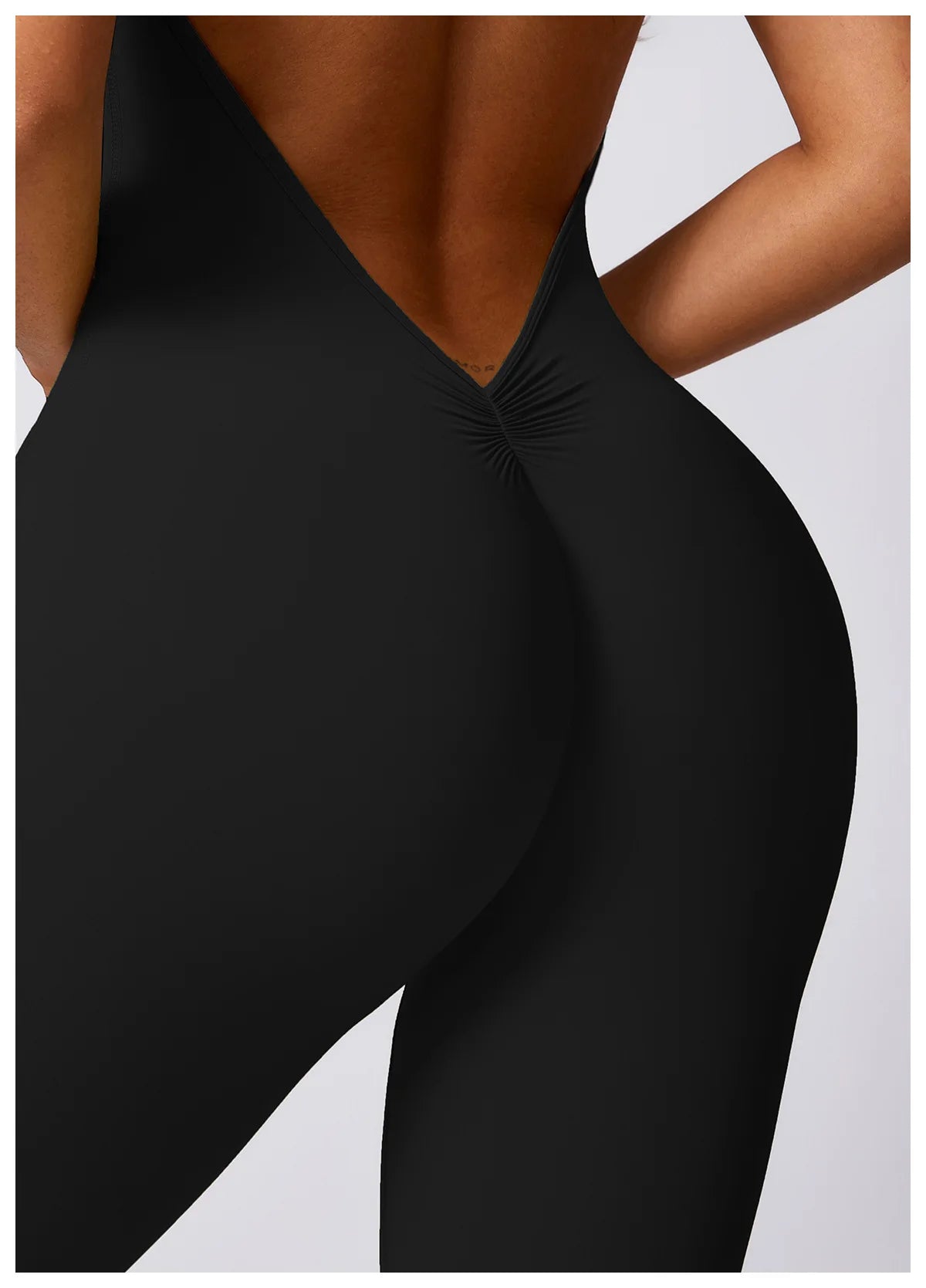 Romper Backless Set Workout Jumpsuit Fitness Bodysuit