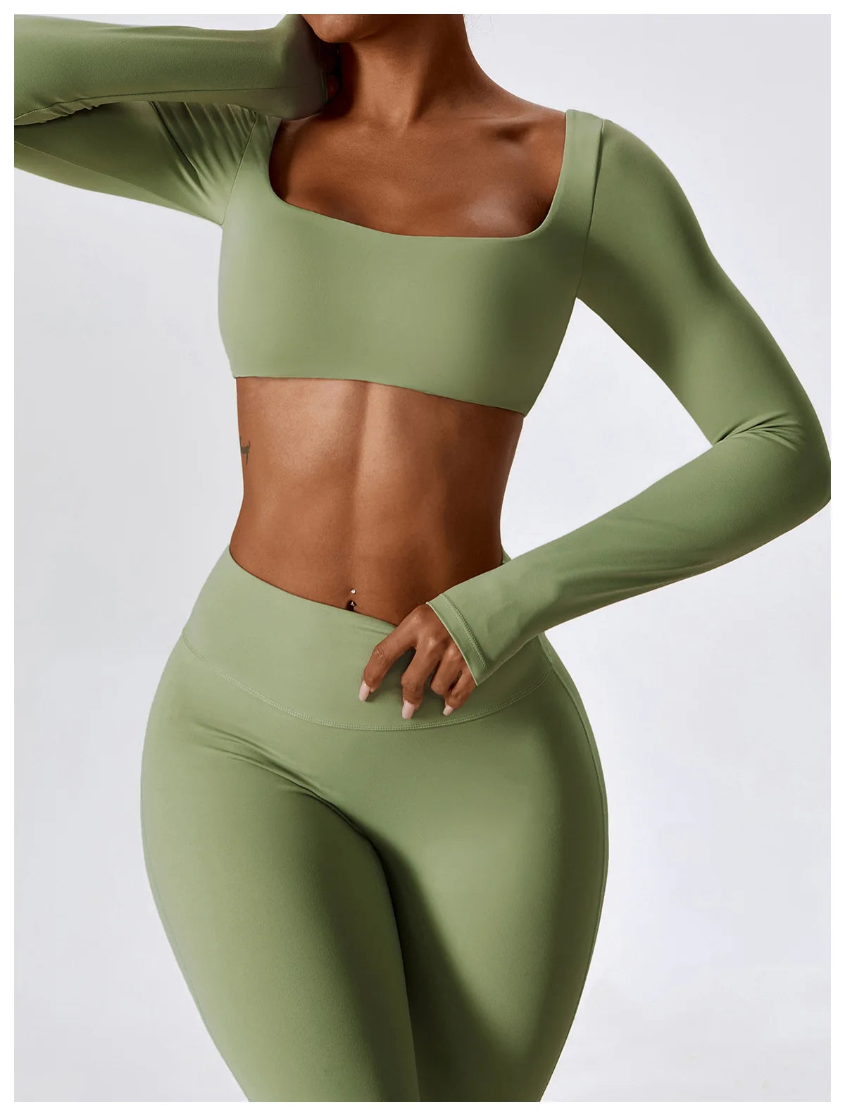 2 Pieces Women Tracksuit Yoga Set