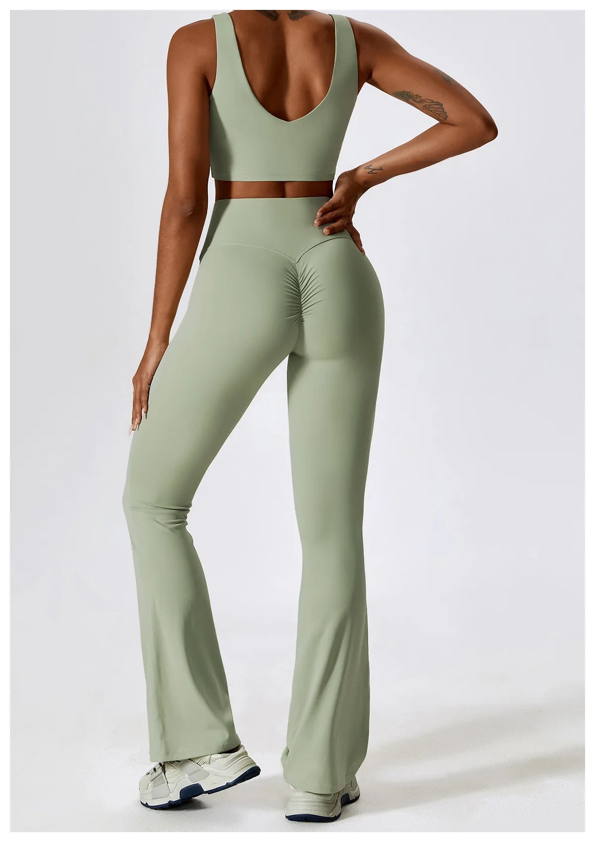 Gym Yoga Suit 2PCS Tight Fitting